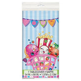 Mantel Plástico Shopkins 54x84